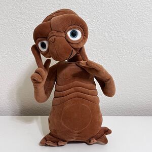Thinkway Toys R' Us E.T. The Extraterrestrial Talking Lights Up Plush Doll WORKS